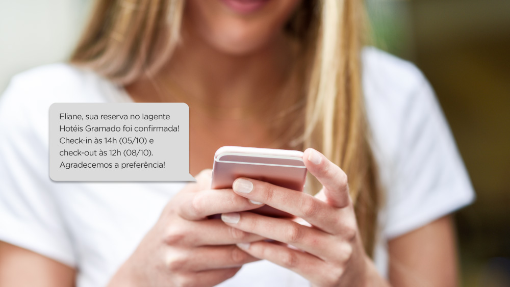 sms para hotéis