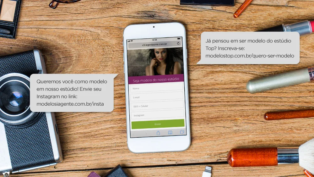 landing pages mobile
